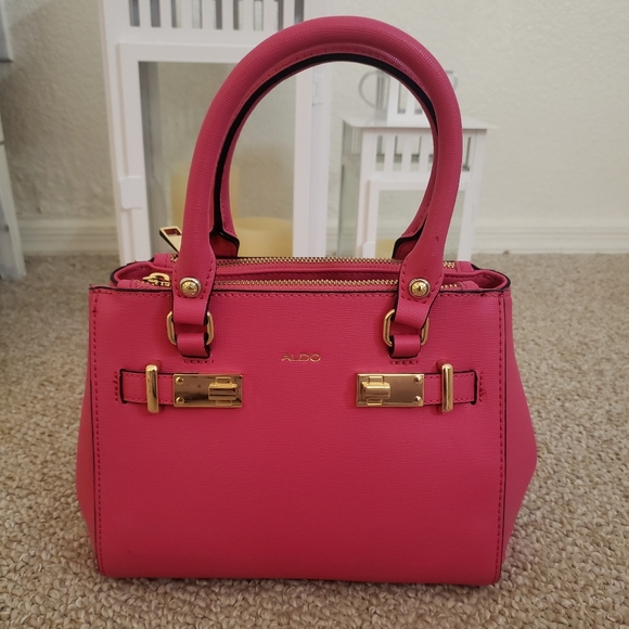 Aldo Bags Aldo Hot Pink Mini Crossbody Bag Poshmark